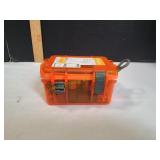 12ga Shotgun Shells in Orange Plastic Box, 21ct