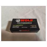 Wolf Polyformance 9mm 115gr FMJ Steel Case, 50ct