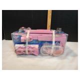 Pink Lowes Build & Grow 16pc Child Tool Set
