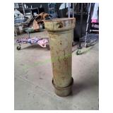 Military 155MM Howitzer Metal Canister - Empty