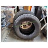 (1) Jeep Wheel w/ Tire & (1) Tire