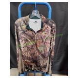Mossy Oak Pull Over Shirt, Sz Lg4