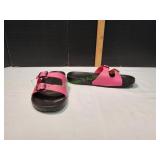 Slide Sandals, Sz L (9-10)