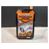 Rugged Window Breaker Triple USB Car Charger