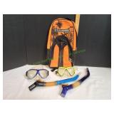 Snorkels, Goggles & US Divers Dive Bag