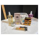 Small Tote of Body Spray, Lotions & More