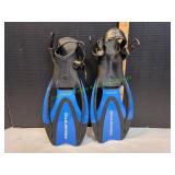 US Divers Proflex Diving Fins, Sz S/M 1-3