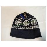 Fleece Lined Hat, Black