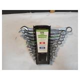 Pittsburgh 22pc Panel Combination Wrench Set