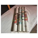(4) Rolls of Easy Liner Clear Laminate