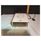 CD Player Alarm Clock Radio w/ Wireless Charging