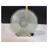 Vtg Lumiglas Interactive Plasma Light Disk