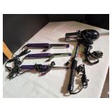 (4) Curling Irons & Hair Dryer