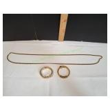 10K Necklace & Bracelets