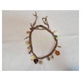 Vtg Charm Bracelet