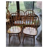 (4) Windsor Chairs