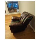 Brown Leather Recliner