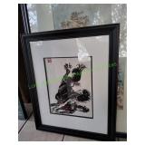 Framed Chinese Painting