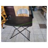 Cosco Folding Utility Table w/Folding Chair