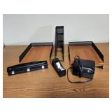 Wooden Office Desk Organizer Accessories & More