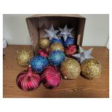 Lot of Large Outdoor Holiday Ornaments