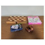 Dominoes, Chess Set & More