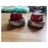 (2) Vtg Dodge Tail Light Lens