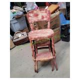 Vtg Cosco Step Stool Chair