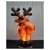 27" Smiling Reindeer Blow Mold