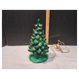 Vtg Ceramic Christmas Tree