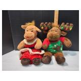 Build-A-Bear Christmas Moose Plush Toys