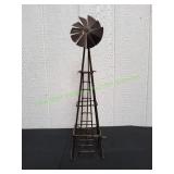 21" Rustic Metal Windmill