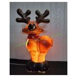 27" Smiling Reindeer Blow Mold