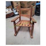 Youth Wooden Rocking Chair