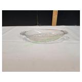 Anchor Hocking Feather & Pearl Relish Dish