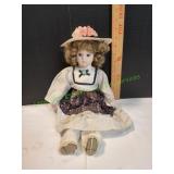 Vtg Heritage Mint Porcelain Doll
