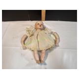 Vtg Porcelain Doll