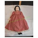 Vtg Porcelain Doll