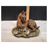 Vtg Homco Masterpiece Horse Sculpture