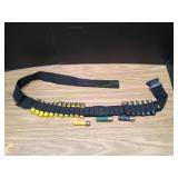 Adjustable Shotgun Ammo Belt w/ Shotgun Shells