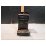 Vtg Promotional Metal Matches Holder