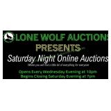 CHECK OUT OUR SATURDAY NIGHT ONLINE AUCTION