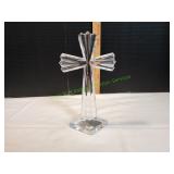 10" Samobor Kristal 24% Lead Crystal Glass Cross