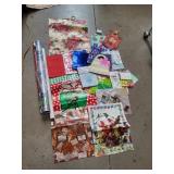 Lot of Wrapping Paper, Gift Bags & More