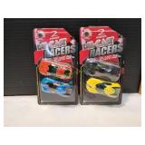 (2) Free Wheeling Diecast Racers, 2pk