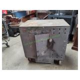 Large Heavy Duty Mobile Cabinet on Casters