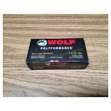 Wolf Polyformance 9mm, 115gr FMJ, 50ct