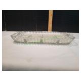 Vtg Indiana Glass Five-Section Divided Relish