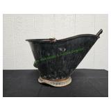 Black Metal Coal Scuttle