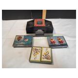Automatic Card Shuffler w/ Playing Cards